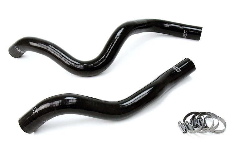 57-1677-BLK Radiator Hose Kit, High-Temp 3-Ply Reinforced Silicone, Replace OEM Rubber Radiator Coolant Hoses