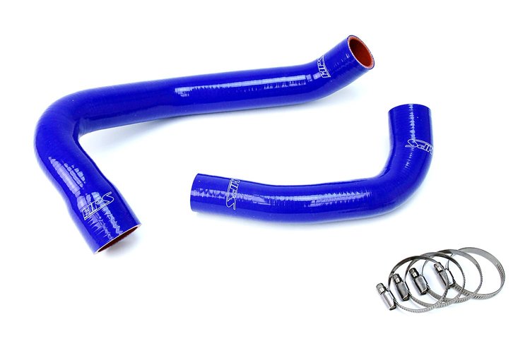 57-1688-BLUE Radiator Hose Kit, High-Temp 3-Ply Reinforced Silicone, Replace OEM Rubber Radiator Coolant Hoses