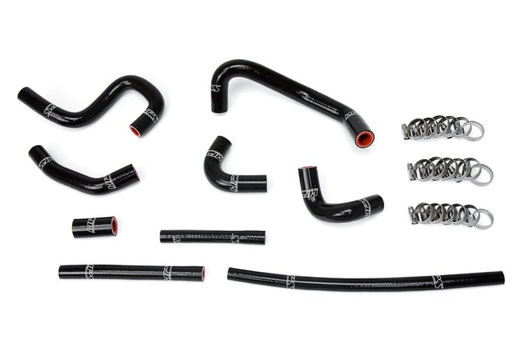 57-1696-BLK Heater Hose Kit, 3-Ply Reinforced Silicone, Replaces Heater Coolant Hoses