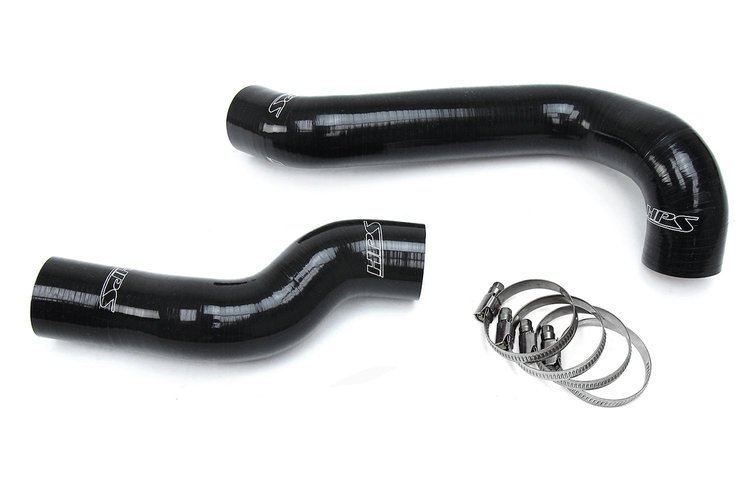 57-1698-BLK Radiator Hose Kit, High-Temp 3-Ply Reinforced Silicone, Replace OEM Rubber Radiator Coolant Hoses