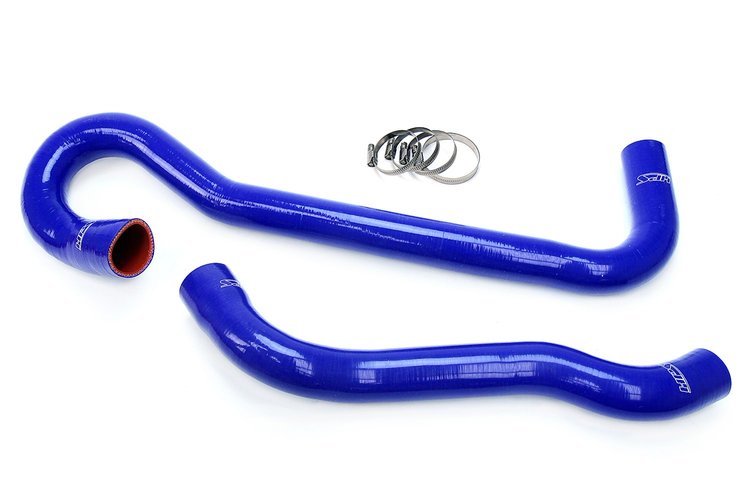 57-1704-BLUE Radiator Hose Kit, High-Temp 3-Ply Reinforced Silicone, Replace OEM Rubber Radiator Coolant Hoses