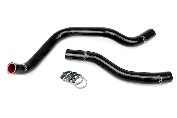 57-1705-BLK Radiator Hose Kit, High-Temp 3-Ply Reinforced Silicone, Replace OEM Rubber Radiator Coolant Hoses