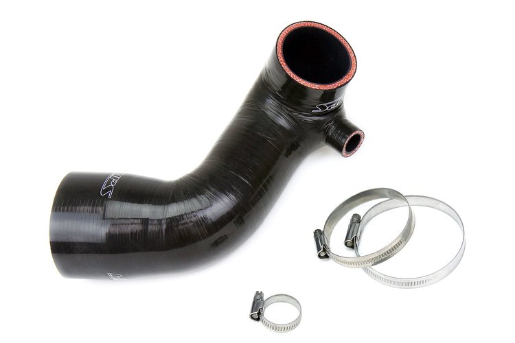 57-1726-BLK Silicone Intake Kit, Replaces Restrictive Stock Air Intake Tube, Improve Drivability, No Heat Soak