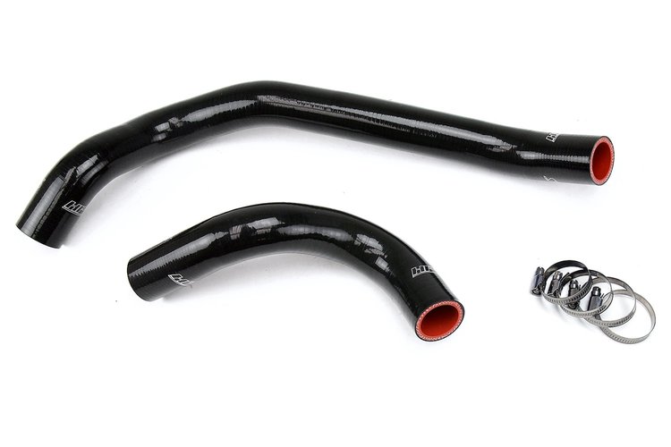 57-1730-BLK Radiator Hose Kit, High-Temp 3-Ply Reinforced Silicone, Replace OEM Rubber Radiator Coolant Hoses