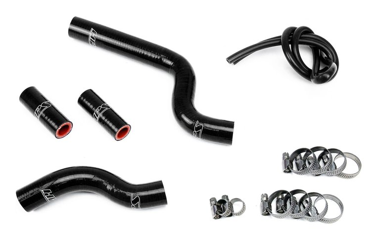 57-1756-BLK Radiator Hose Kit, 3-Ply Reinforced Silicone, Replaces Rubber Radiator Coolant Hoses