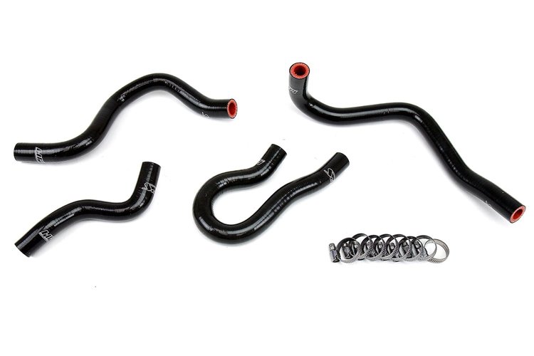 57-1769-BLK Heater Hose Kit, High-Temp 3-Ply Reinforced Silicone, Replace OEM Rubber Heater Coolant Hoses