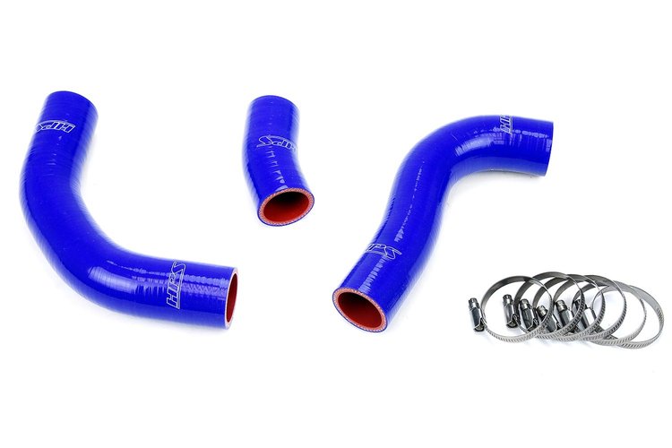 57-1776-BLUE Radiator Hose Kit, High-Temp 3-Ply Reinforced Silicone, Replace OEM Rubber Radiator Coolant Hoses