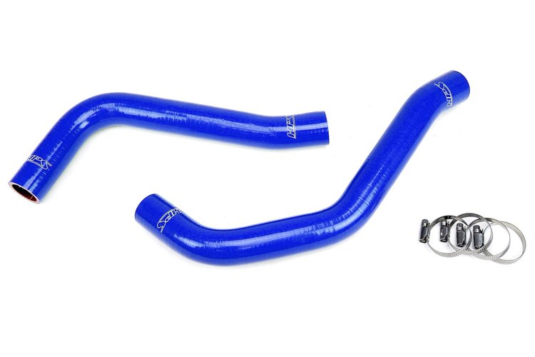 57-1784-BLUE Radiator Hose Kit, High-Temp 3-Ply Reinforced Silicone, Replace OEM Rubber Radiator Coolant Hoses