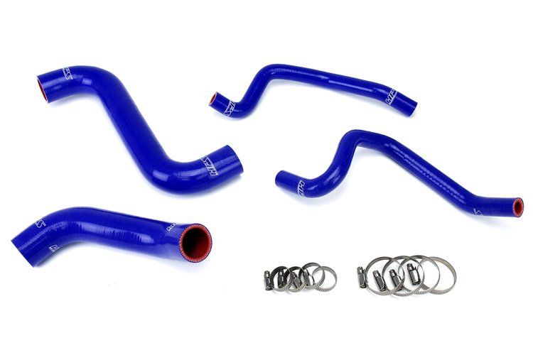 57-1809-BLUE Radiator and Heater Hose Kit, 3-Ply Reinforced Silicone, Replaces Rubber Radiator & Heater Coolant Hoses