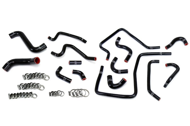 57-1812-BLK Coolant Hose Kit, High-Temp 3-Ply Reinforced Silicone, Replace OEM Radiator Heater Ancillary Hoses