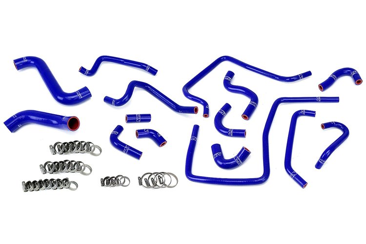 57-1812-BLUE Coolant Hose Kit, High-Temp 3-Ply Reinforced Silicone, Replace OEM Radiator Heater Ancillary Hoses