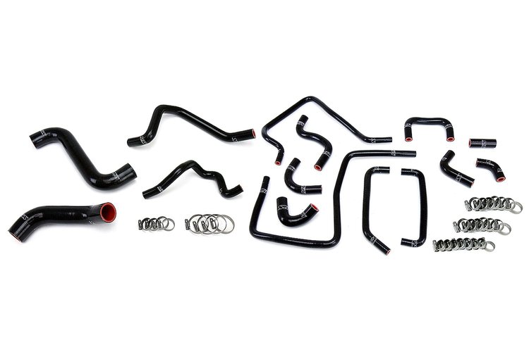 57-1814-BLK Coolant Hose Kit, High-Temp 3-Ply Reinforced Silicone, Replace OEM Radiator Heater Ancillary Hoses