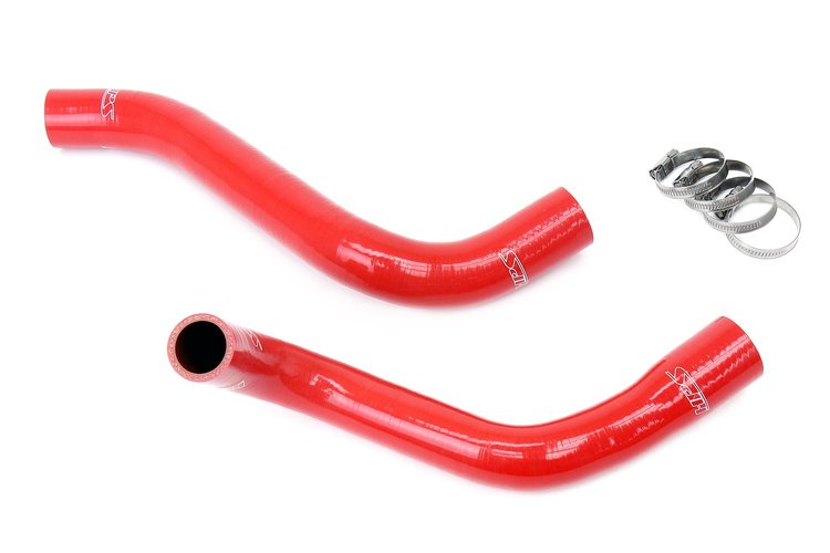 57-1819-RED Radiator Hose Kit, 3-Ply Reinforced Silicone, Replaces Rubber Radiator Coolant Hoses