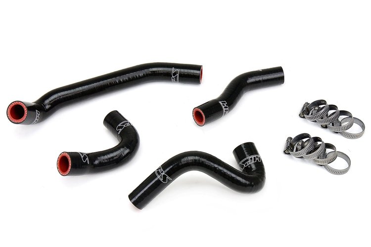57-1824-BLK Radiator Hose Kit, 3-Ply Reinforced Silicone, Replaces Rubber Radiator Coolant Hoses