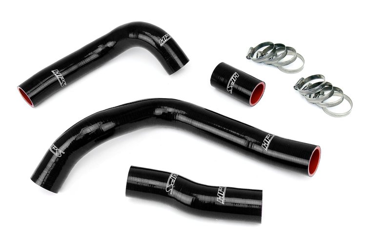 57-1829-BLK Radiator Hose Kit, 3-Ply Reinforced Silicone, Replaces Rubber Radiator Coolant Hoses