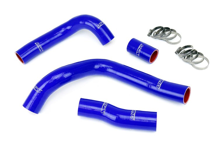 57-1829-BLUE Radiator Hose Kit, 3-Ply Reinforced Silicone, Replaces Rubber Radiator Coolant Hoses