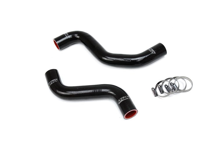 57-1840-BLK Radiator Hose Kit, High-Temp 3-Ply Reinforced Silicone, Replace OEM Rubber Radiator Coolant Hoses