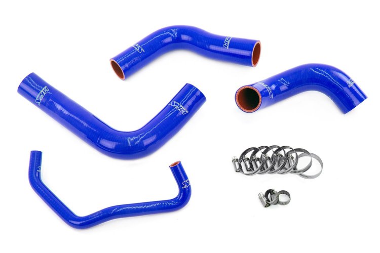 57-1842-BLUE Radiator Hose Kit, 3-Ply Reinforced Silicone, Replaces Rubber Radiator & Reserve Tank Coolant Hoses