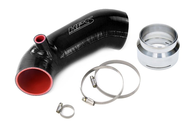 57-1851-BLK Silicone Air Intake Kit, Increase 7.7 HP & 8.1 ft.-lb. TQ, Improve Throttle Response, No Heat Soak