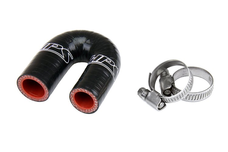 57-1864-BLK Heater Bypass Hose Kit, 4-Ply Reinforced Silicone Loop To Bypass Cabin Heater