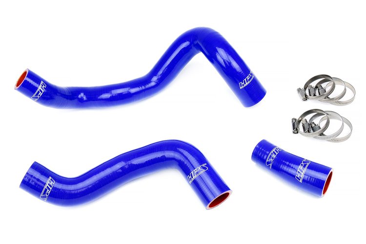 57-1886-BLUE Radiator Hose Kit, 3-Ply Reinforced Silicone, Replaces Rubber Radiator Coolant Hoses