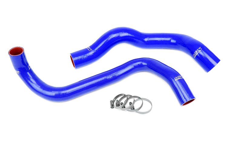 57-1902-BLUE Radiator Hose Kit, 3-Ply Reinforced Silicone, Replaces Rubber Radiator Coolant Hoses