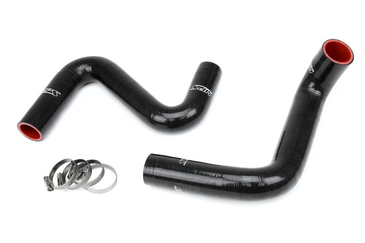 57-1957-BLK Radiator Hose Kit, High-Temp 3-Ply Reinforced Silicone, Replaces OEM Rubber Radiator Coolant Hoses