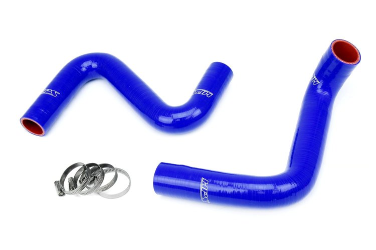 57-1957-BLUE Radiator Hose Kit, High-Temp 3-Ply Reinforced Silicone, Replaces OEM Rubber Radiator Coolant Hoses