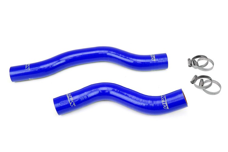 57-1963-BLUE Radiator Hose Kit, 3-Ply Reinforced Silicone, Replaces Rubber Radiator Coolant Hoses