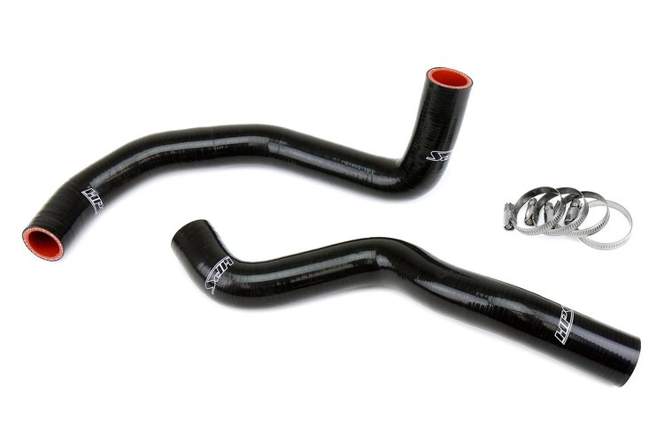 57-1967-BLK Radiator Hose Kit, High-Temp 3-Ply Reinforced Silicone, Replaces OEM Rubber Radiator Coolant Hoses