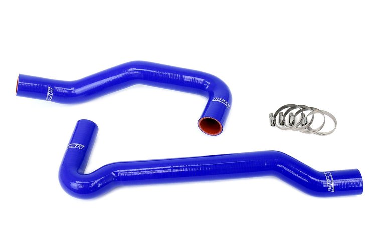 57-1988-BLUE Radiator Hose Kit, High-Temp 3-Ply Reinforced Silicone, Replaces OEM Rubber Radiator Coolant Hoses