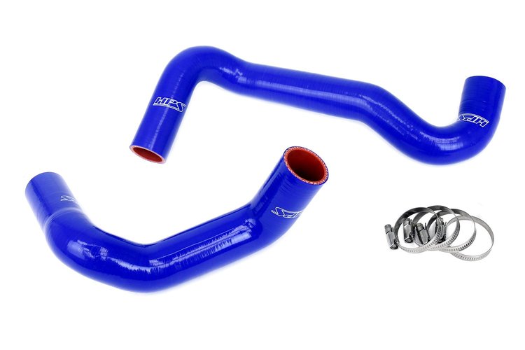 57-1991-BLUE Radiator Hose Kit, High-Temp 3-Ply Reinforced Silicone, Replaces OEM Rubber Radiator Coolant Hoses