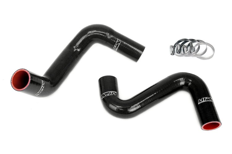 57-1992-BLK Radiator Hose Kit, High-Temp 3-Ply Reinforced Silicone, Replaces OEM Rubber Radiator Coolant Hoses
