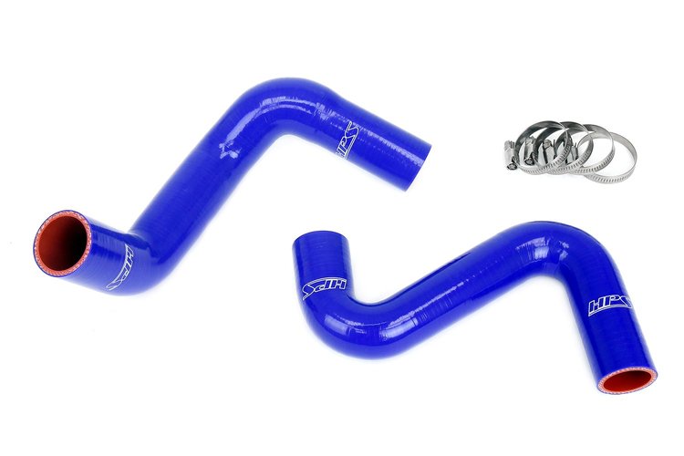 57-1992-BLUE Radiator Hose Kit, High-Temp 3-Ply Reinforced Silicone, Replaces OEM Rubber Radiator Coolant Hoses