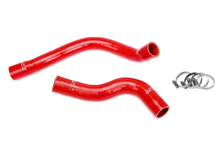 57-2035-RED Radiator Hose Kit, High-Temp 3-Ply Reinforced Silicone, Replaces OEM Rubber Radiator Coolant Hoses
