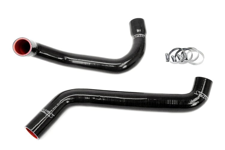 57-2038-BLK Radiator Hose Kit, High-Temp 3-Ply Reinforced Silicone, Replaces OEM Rubber Radiator Coolant Hoses