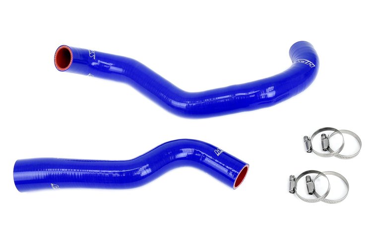 57-2043-BLUE Radiator Hose Kit, High-Temp 3-Ply Reinforced Silicone, Replaces OEM Rubber Radiator Coolant Hoses