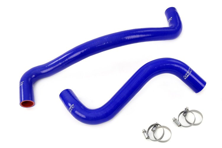 57-2044-BLUE Radiator Hose Kit, High-Temp 3-Ply Reinforced Silicone, Replaces OEM Rubber Radiator Coolant Hoses