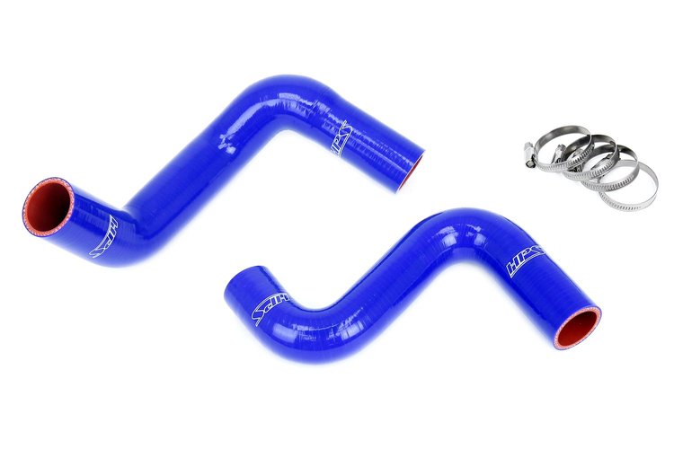 57-2057-BLUE Radiator Hose Kit, High-Temp 3-Ply Reinforced Silicone, Replaces OEM Rubber Radiator Coolant Hoses