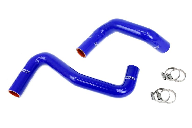 57-2058-BLUE Radiator Hose Kit, High-Temp 3-Ply Reinforced Silicone, Replaces OEM Rubber Radiator Coolant Hoses