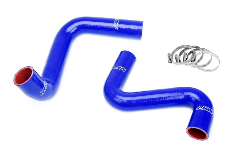 57-2060-BLUE Radiator Hose Kit, High-Temp 3-Ply Reinforced Silicone, Replaces OEM Rubber Radiator Coolant Hoses