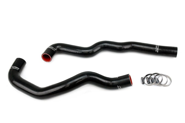 57-2080-BLK Radiator Hose Kit, High-Temp 3-Ply Reinforced Silicone, Replaces OEM Rubber Radiator Coolant Hoses