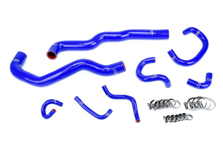 57-2081-BLUE Coolant Hose Kit, 3-Ply Reinforced Silicone Radiator, Heater & Throttle Body Coolant Hoses
