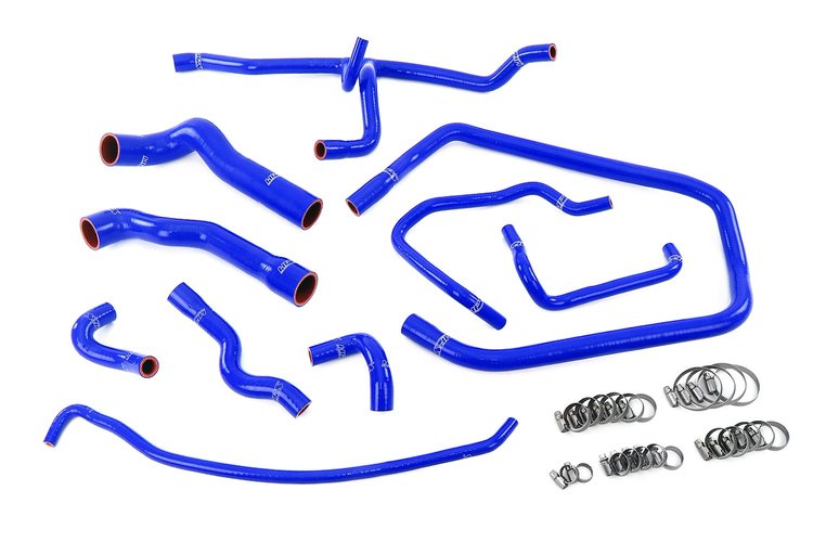57-2083-BLUE Coolant Hose Kit, 3-Ply Reinforced Silicone Radiator, Heater, Throttle Body, Expansion Tank Hoses