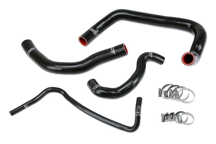 57-2084-BLK Radiator Hose Kit, High-Temp 3-Ply Reinforced Silicone, Replaces OEM Rubber Radiator Coolant Hoses