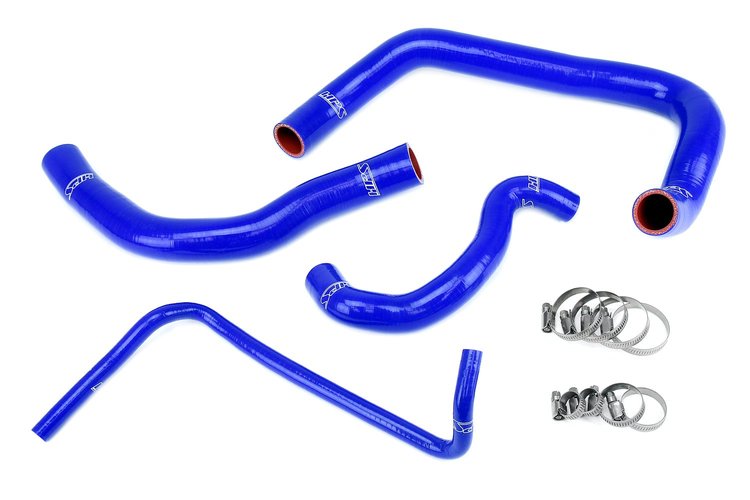 57-2084-BLUE Radiator Hose Kit, High-Temp 3-Ply Reinforced Silicone, Replaces OEM Rubber Radiator Coolant Hoses