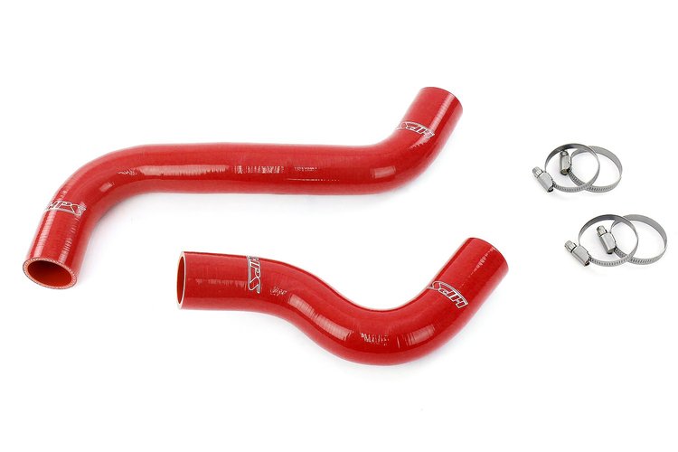 57-2092-RED Radiator Hose Kit, High-Temp 3-Ply Reinforced Silicone, Replaces OEM Rubber Radiator Coolant Hoses