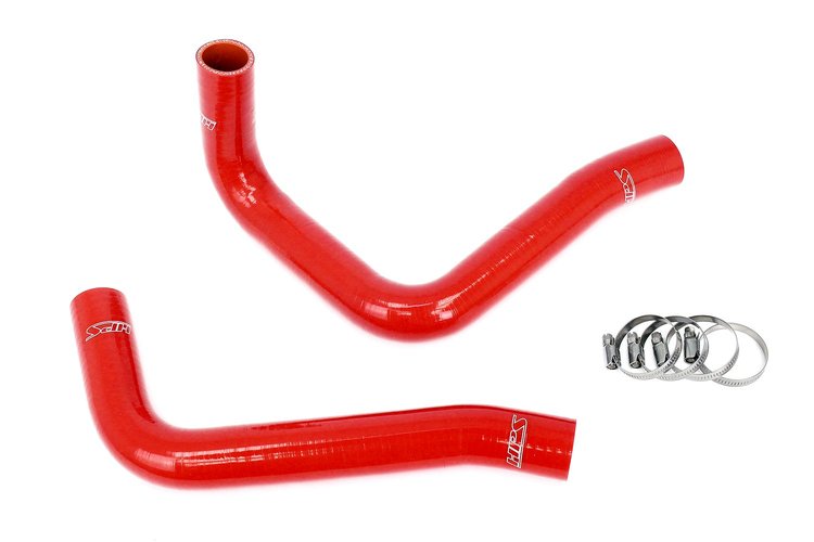 57-2094-RED Radiator Hose Kit, High-Temp 3-Ply Reinforced Silicone, Replaces OEM Rubber Radiator Coolant Hoses