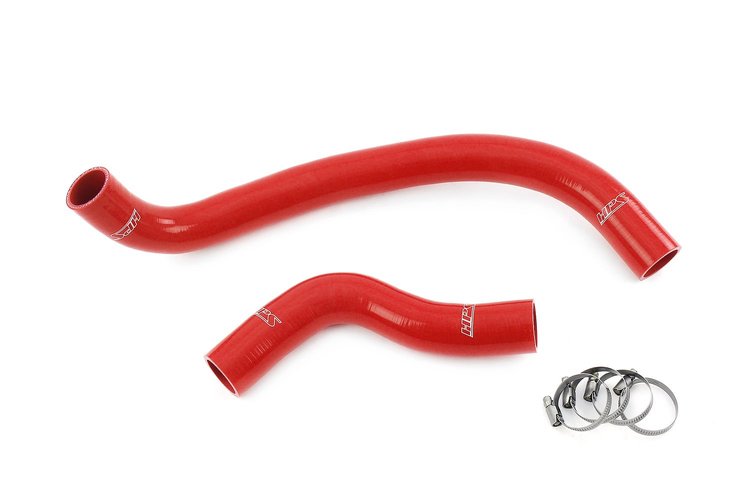 57-2096-RED Radiator Hose Kit, 3-Ply Reinforced Silicone, Replaces Rubber Radiator Coolant Hoses