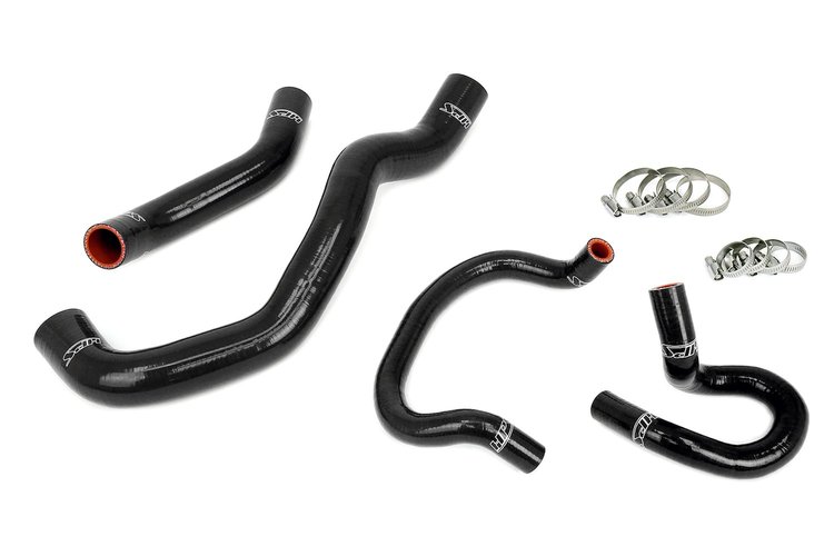 57-2099-BLK Radiator and Heater Hose Kit, 3-Ply Reinforced Silicone, Replaces Rubber Radiator & Heater Hoses
